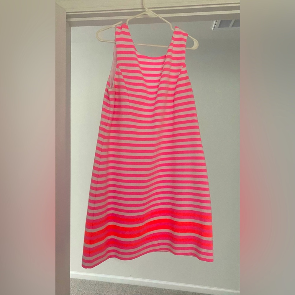 Lilly Pulitzer pink stripe dress XL